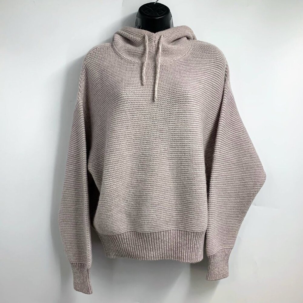 Closed Women's Knitted Italian Yarn Alpaca Merino Wool Blend Hoodie Size XS